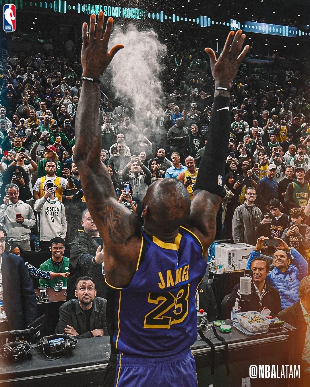 詹姆斯空砍50分，湖人击败篮网