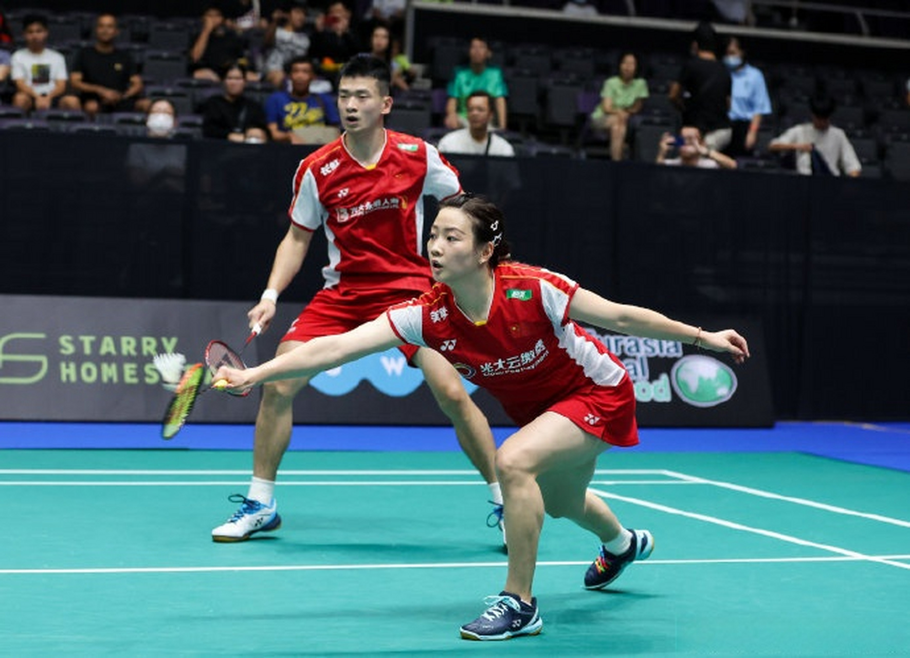 印尼队轻取德国队,郑思维高光表现 印尼队轻取德国队,郑思维高光表现